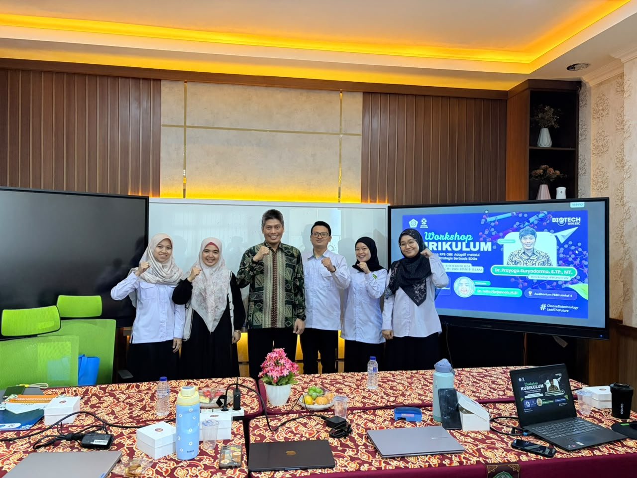 Bioteknologi UIN SSC Perkuat Kurikulum OBE melalui Workshop Bersama Dosen IPB University